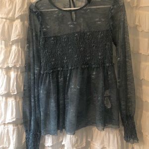 Babydoll eyelash top